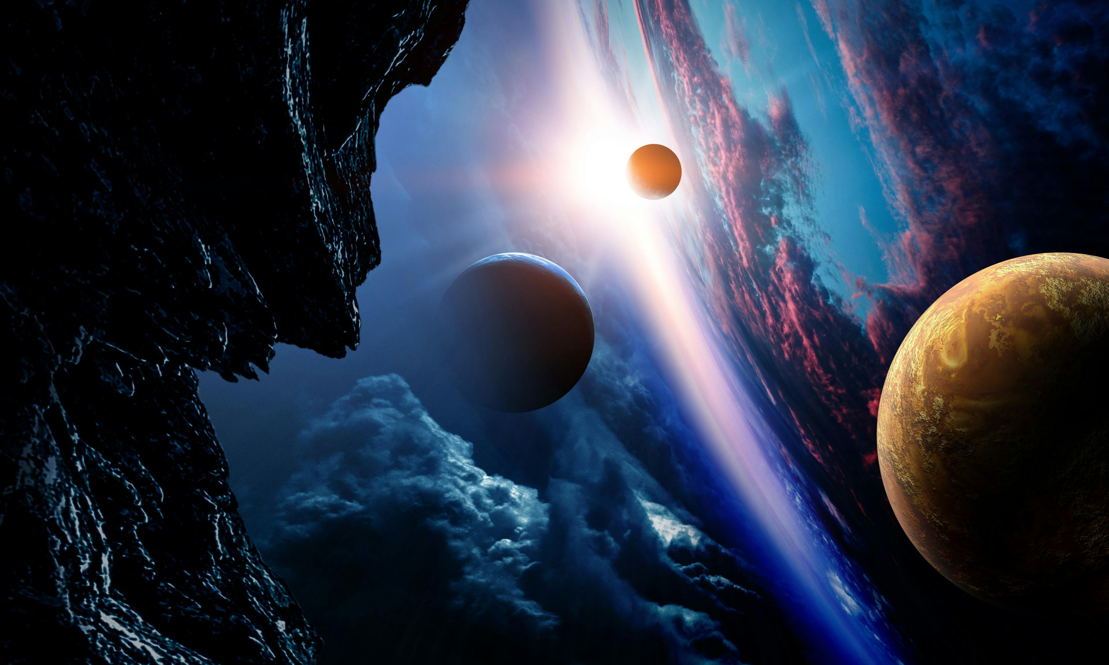 Abstract planets and space background | Image Credit: © Sergey Nivens
 - stock.adobe.com