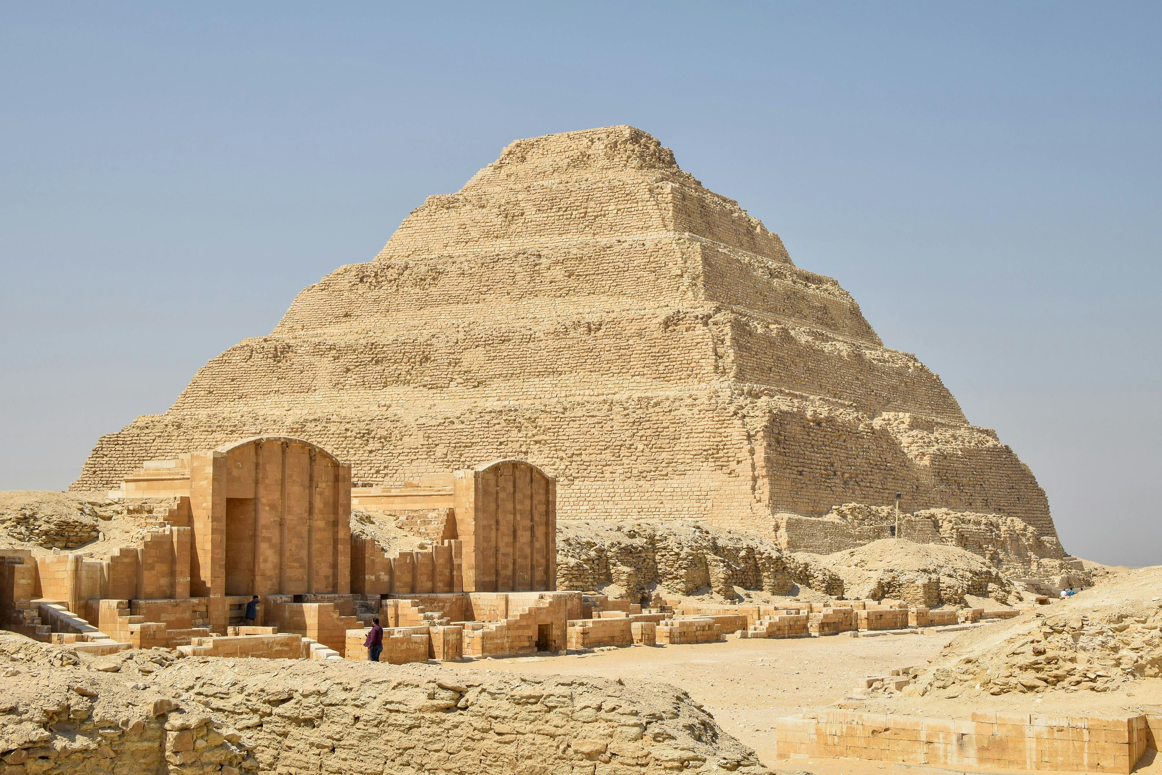 Djoser's pyramid on Saqqara, Egypt, on a sunny day. | Image Credit: © Syaifur Rohman - stock.adobe.com