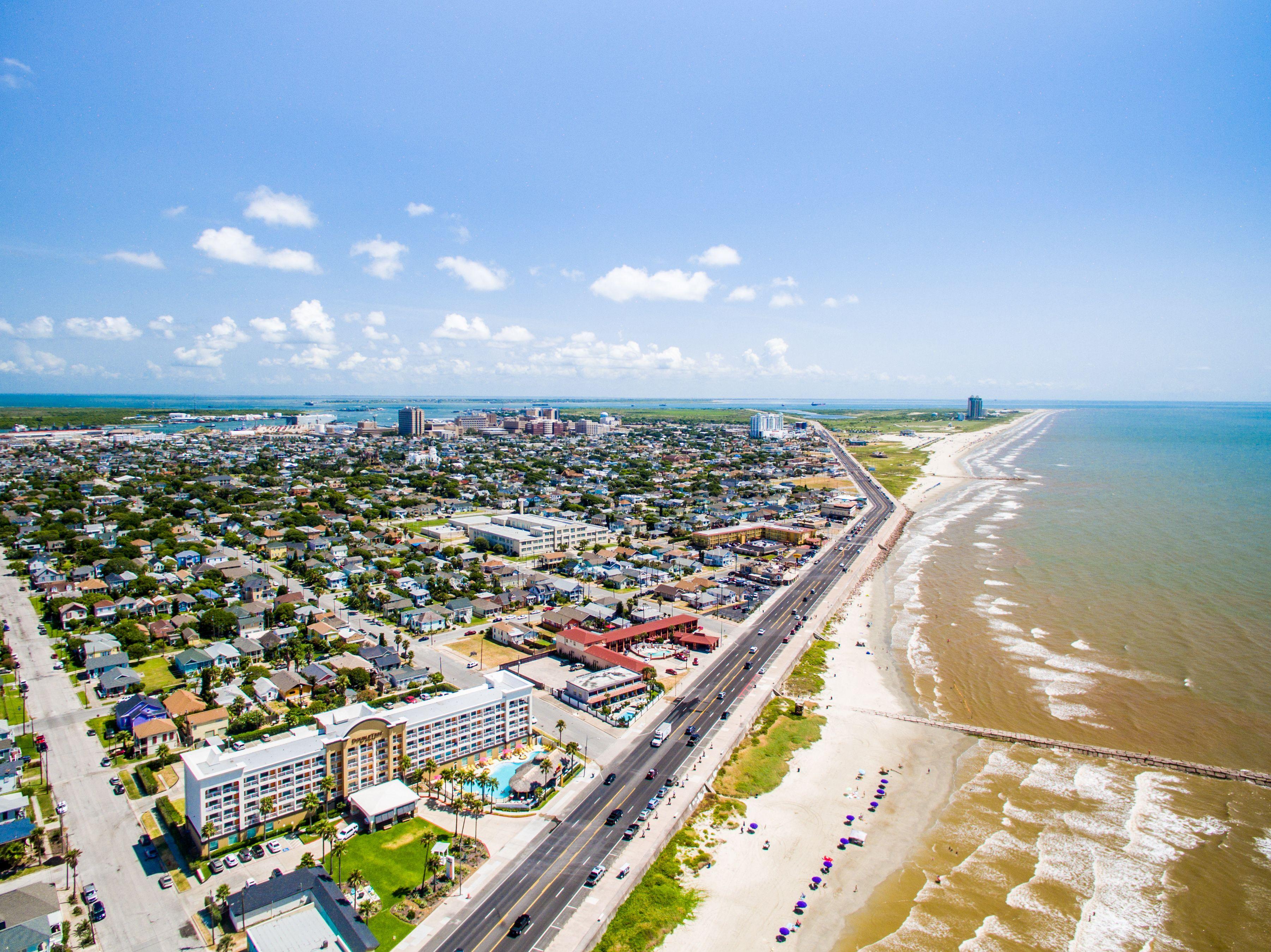 Galveston Texas from the air | Image Credit: © eric - stock.adobe.com.