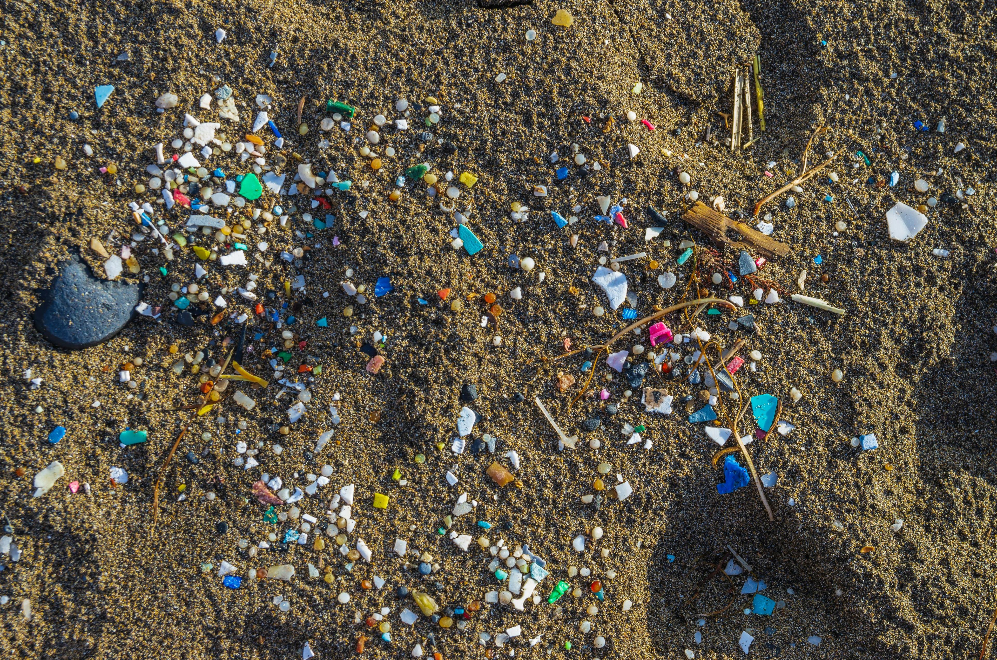 Micro plastics mixed in the sand of the beach | Image Credit: © GaiBru Photo - stock.adobe.com