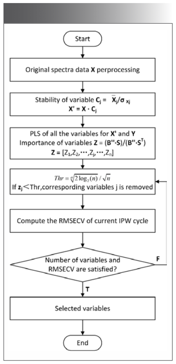FIGURE 1: The process and functions of VSC-mIPW-PLS.